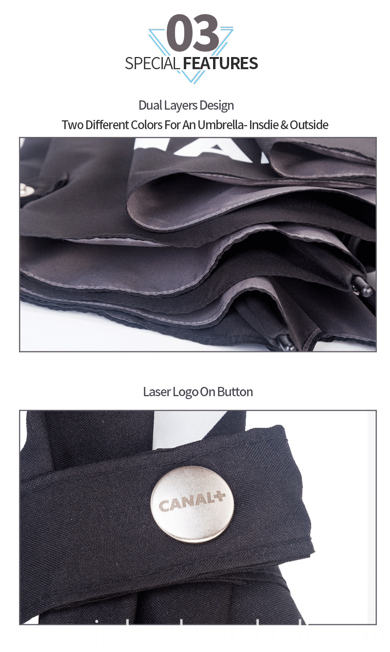 デュアルレイヤーストレート傘プロモーション Dual Layer Straight Umbrella Promotional